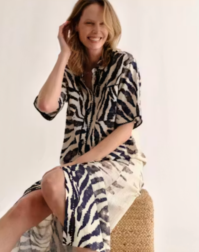 Lucia Dress - Zebra