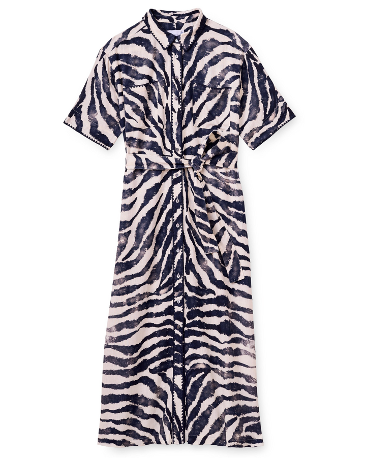 Lucia Dress - Zebra
