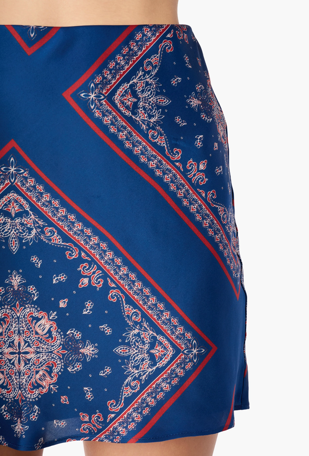 Aviva Mini Skirt - Mariner's Bandana