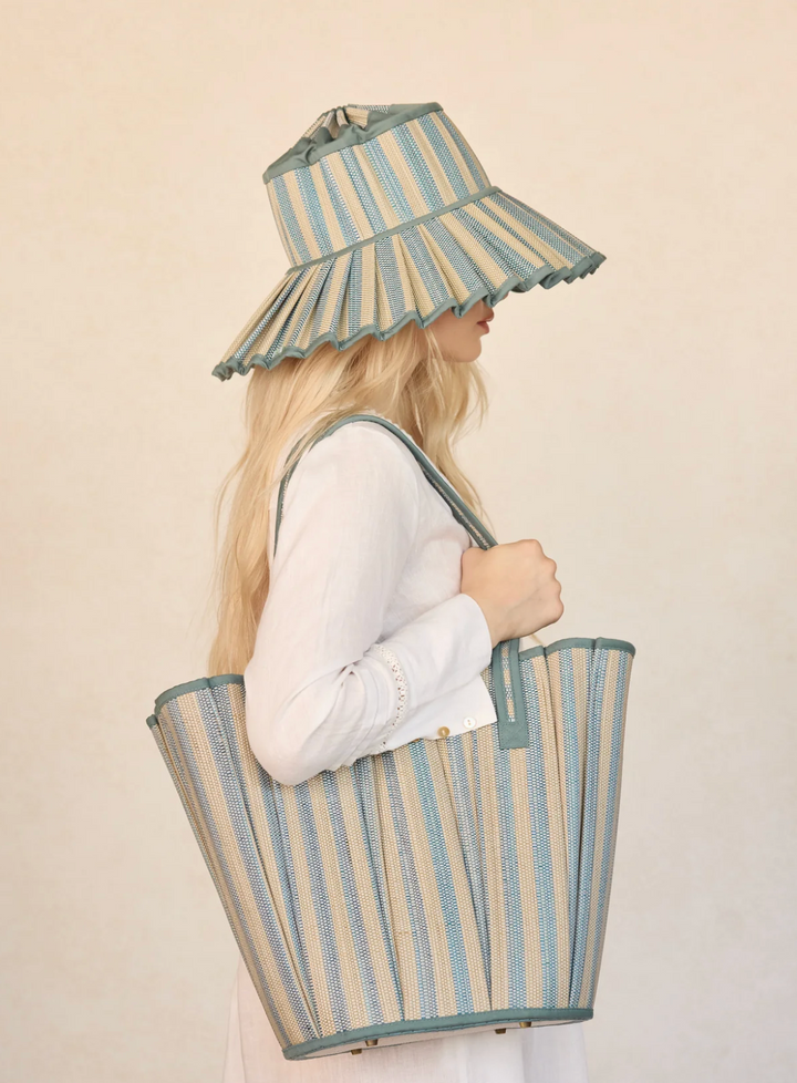 Island Maxi Capri Hat - French Villa