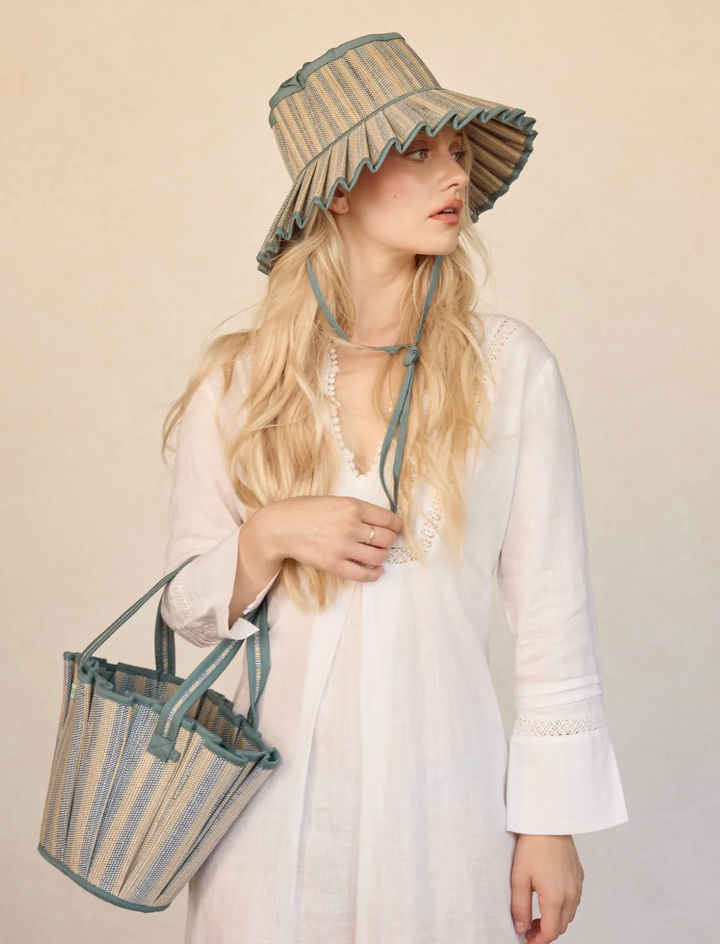 Island Maxi Capri Hat - French Villa