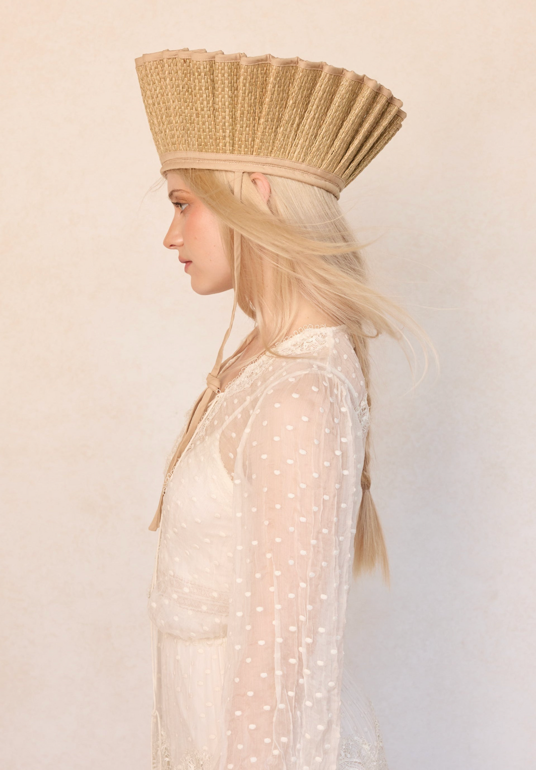 Island Maxi Capri Hat - Wheat