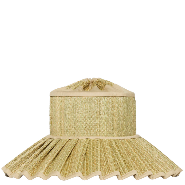 Island Maxi Capri Hat - Wheat