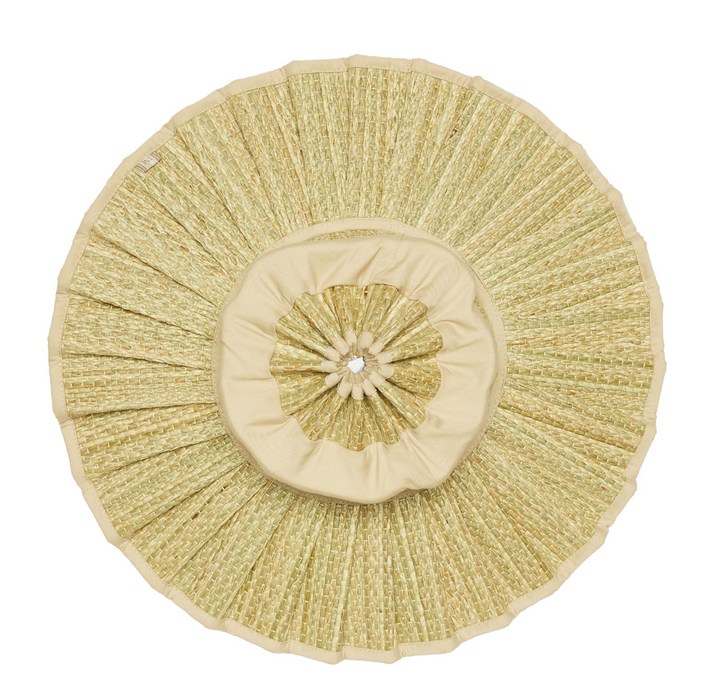 Island Maxi Capri Hat - Wheat