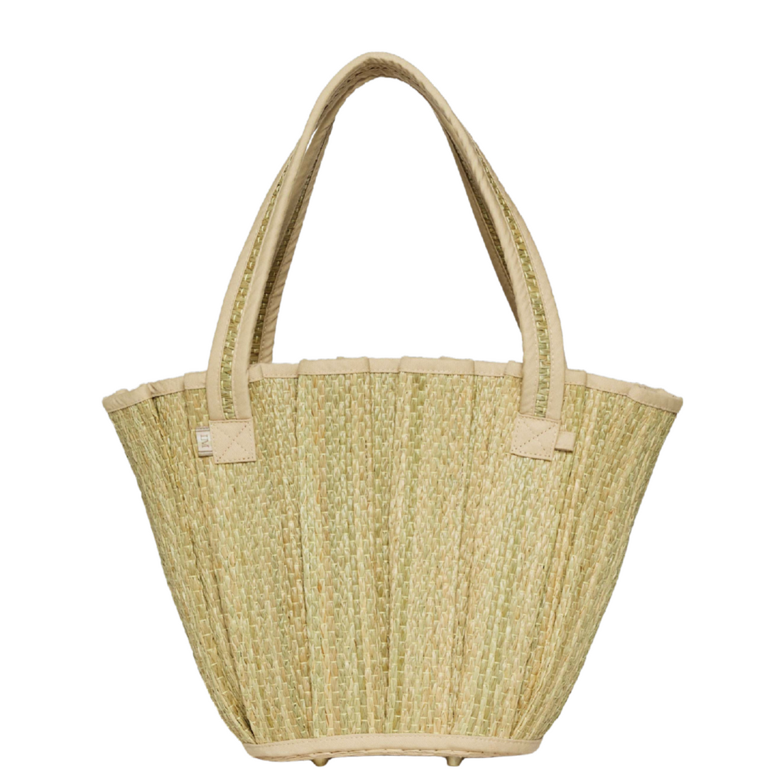 Mini Tropez Tote - Wheat