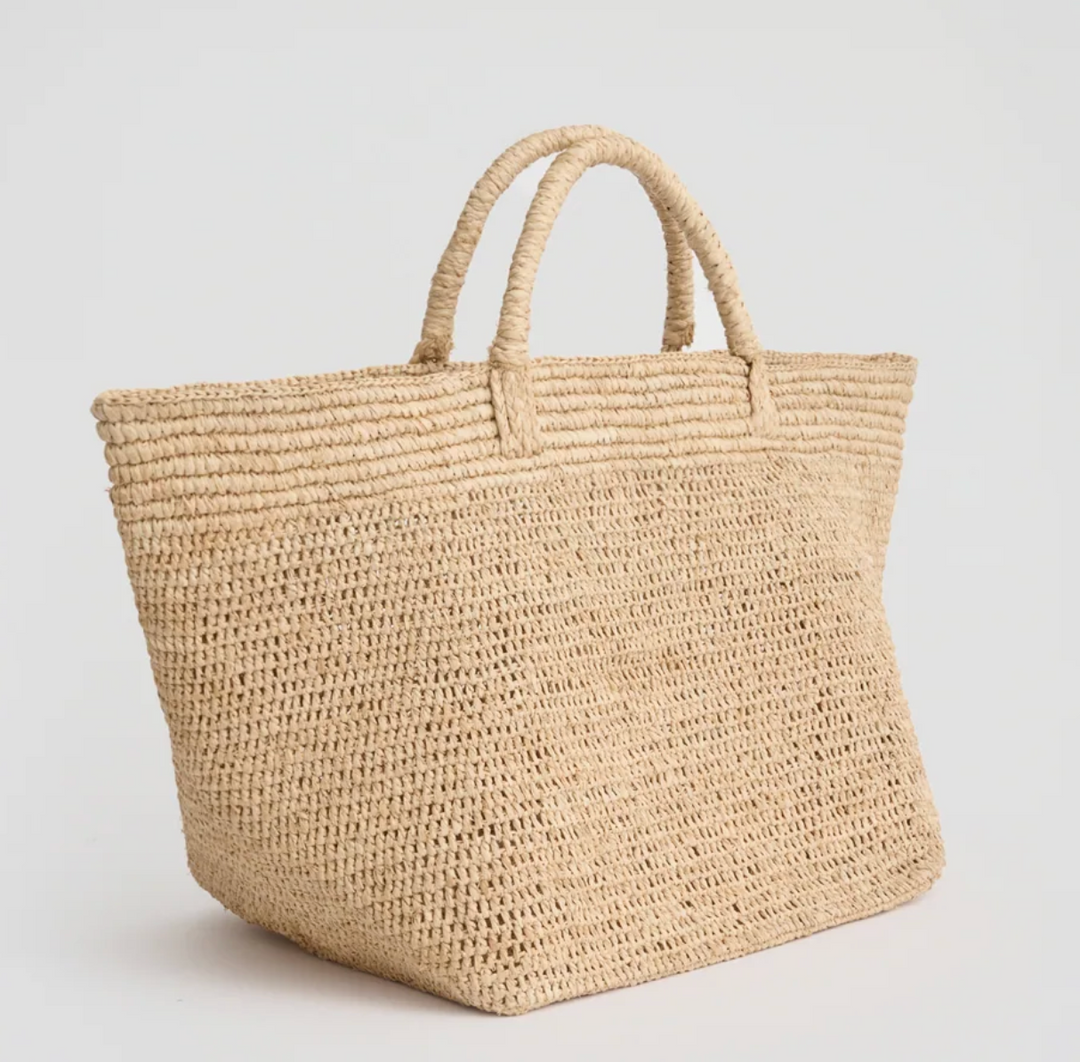 Hortensia Large Tote - Natural