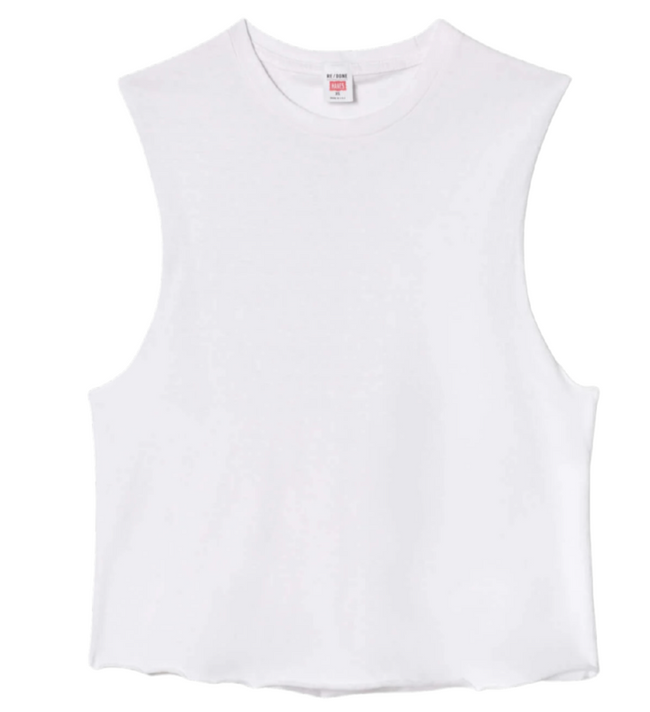 Muscle Tee - Optic White