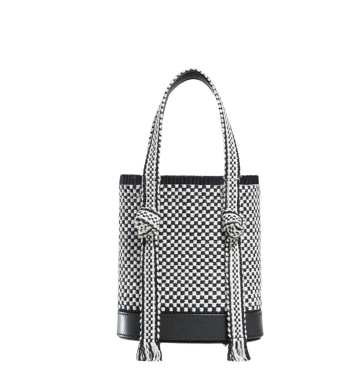 Mimi Bucket - Ivory/Black