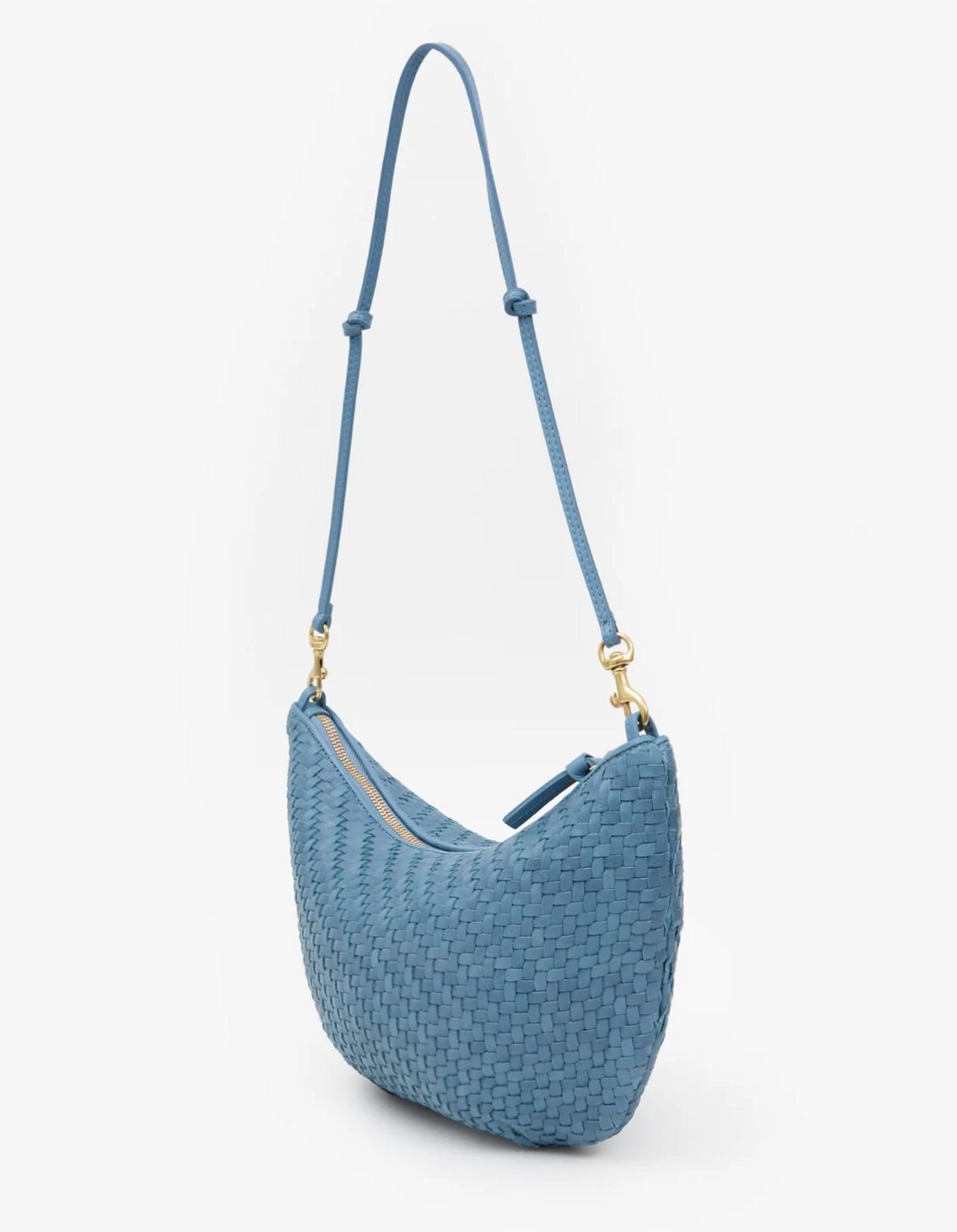 Lune - Desert Blue Woven Zig Zag