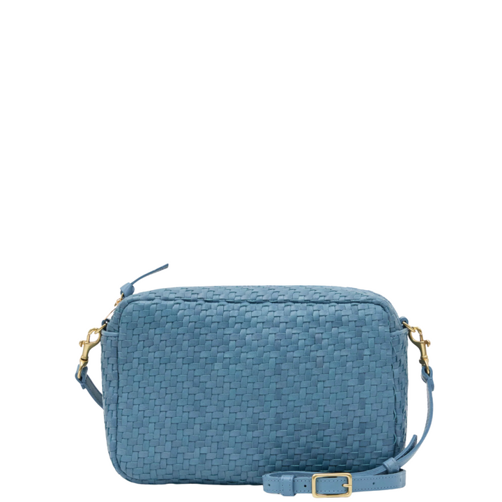 Marisol - Desert Blue Woven Zig-Zag