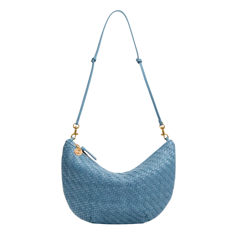 Lune - Desert Blue Woven Zig Zag