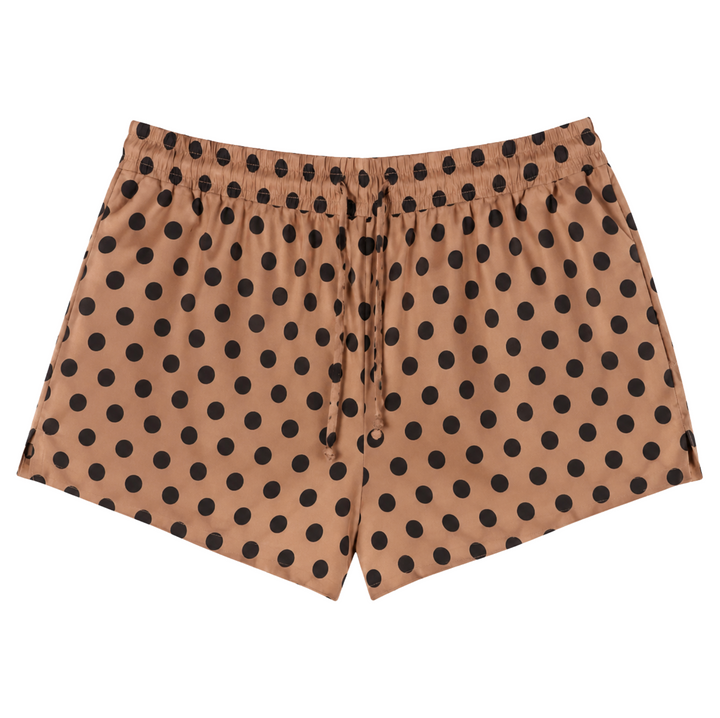 Jasper Short - Polka Dot Tan/Black