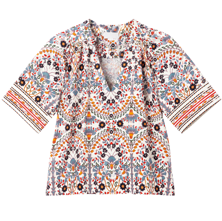 Lacy Top - Multi Arched Floral