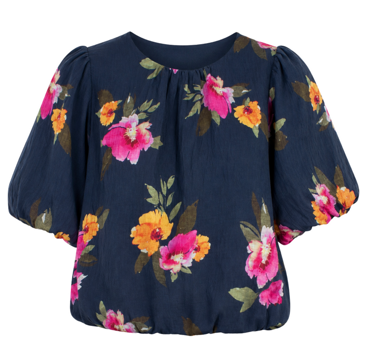 Midnight Bloom Top