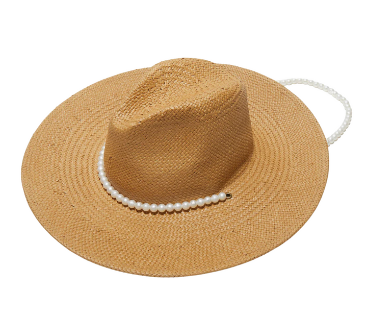 Straw Hat - Pearl Strand