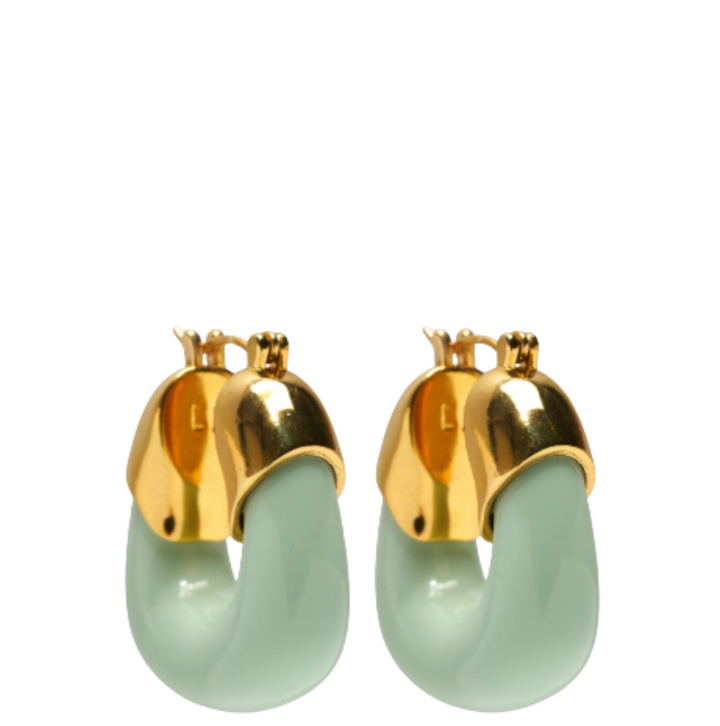 Organic Hoops - Seafoam