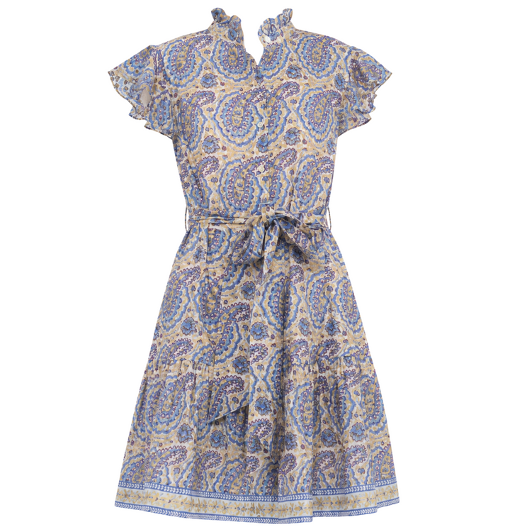 Ruffle Collar Button Mini - Izmir