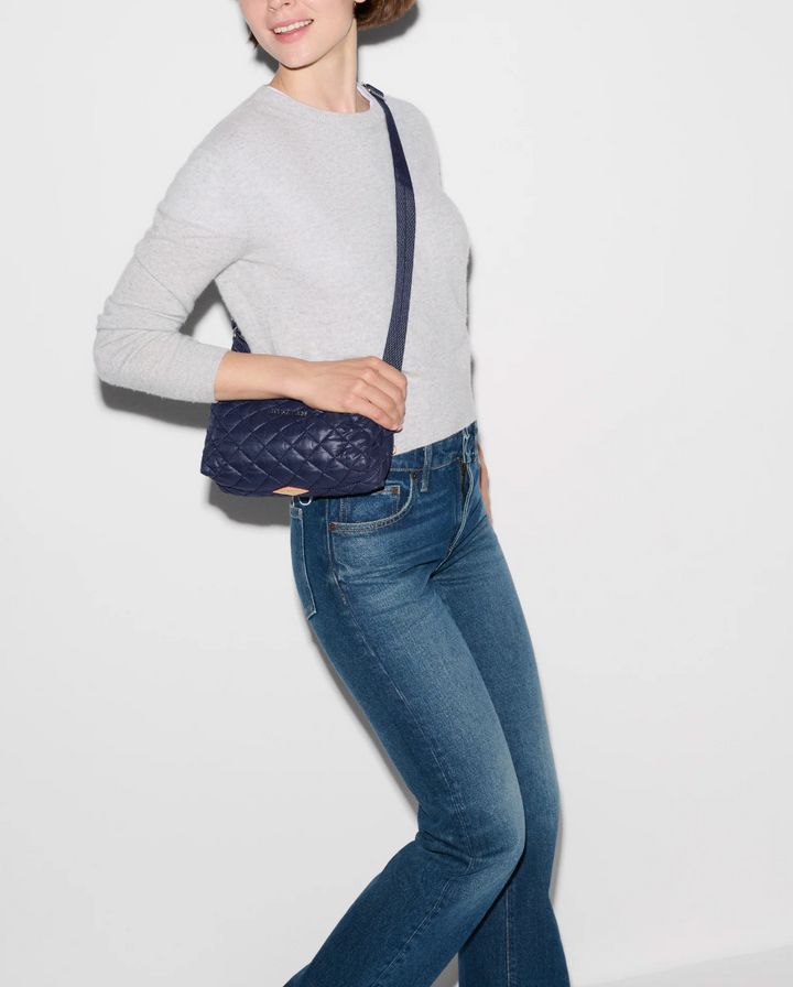 Metro Boxy Crossbody - Navy