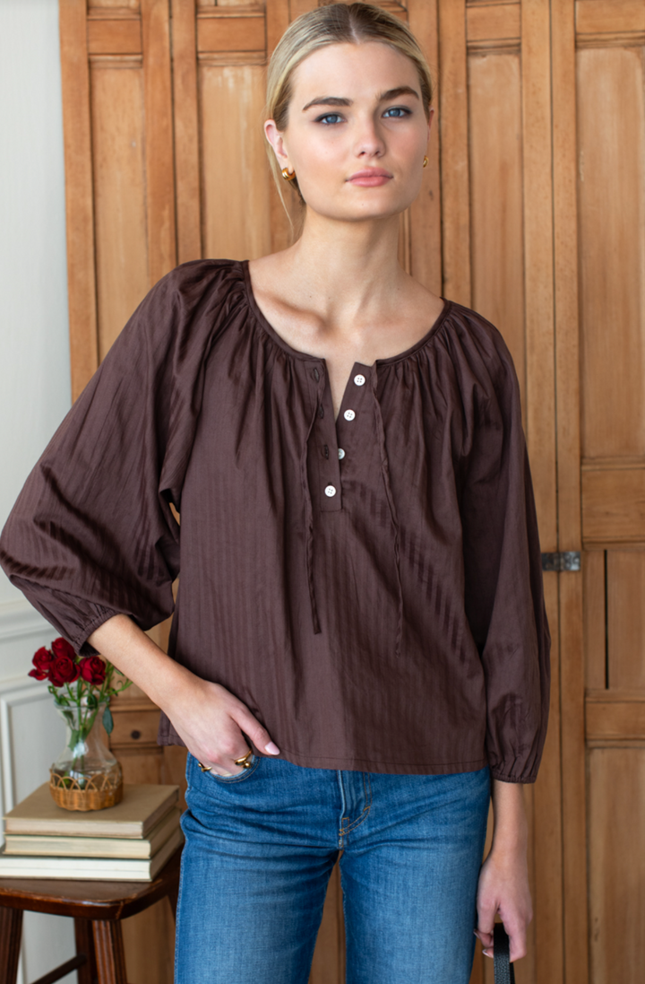 Lucy Blouse 3 - Vintage Chestnut