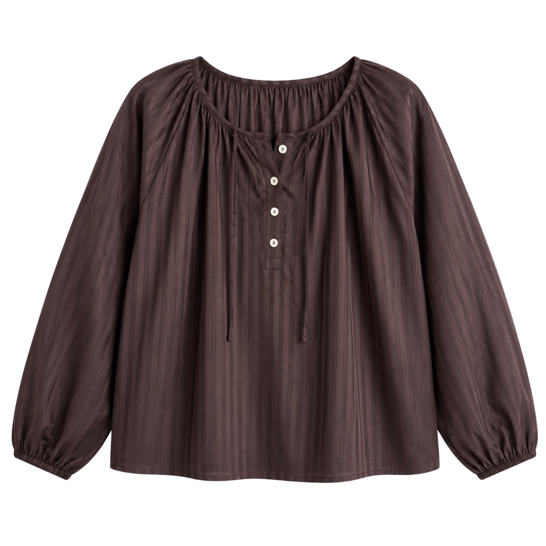 Lucy Blouse 3 - Vintage Chestnut