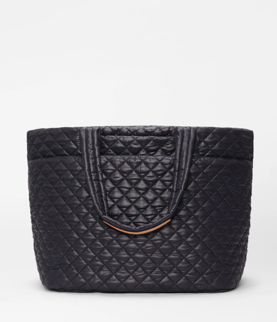 Large Metro Tote Deluxe - Black