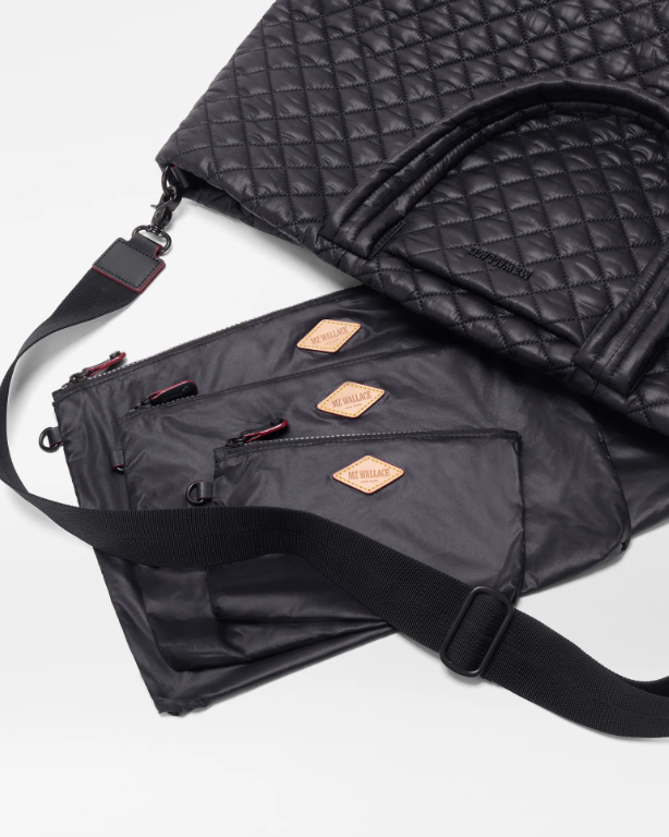 Large Metro Tote Deluxe - Black