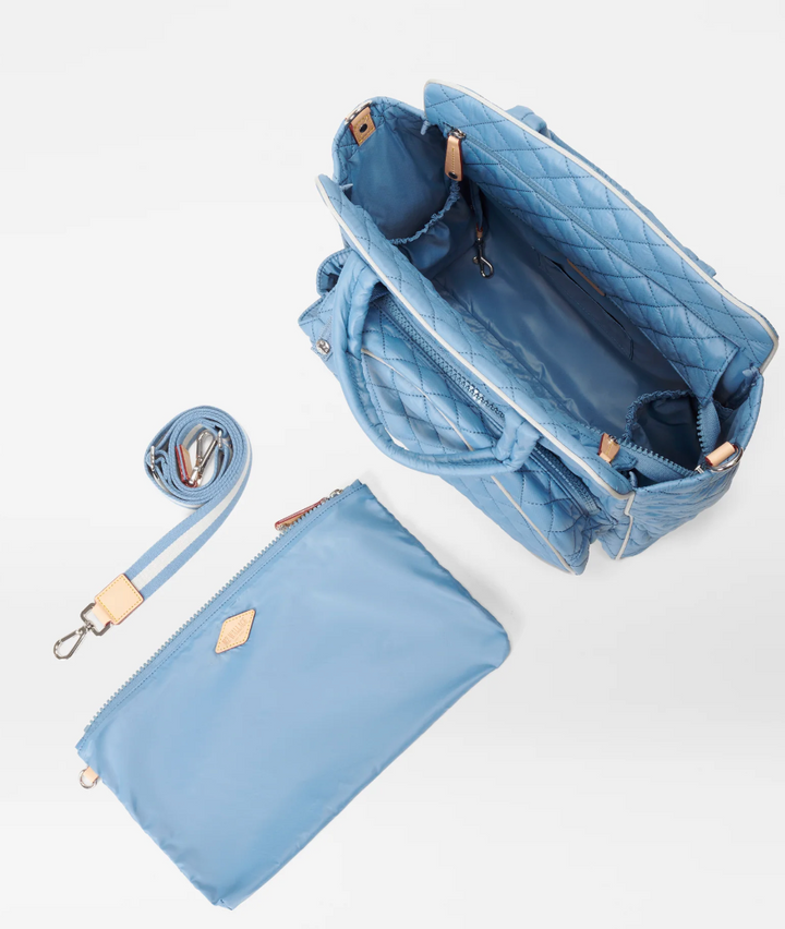 Pickleball Tote - Cornflower Blue/Pebble