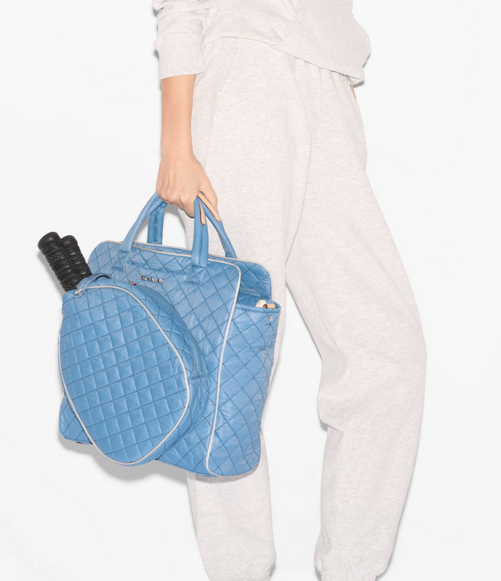 Pickleball Tote - Cornflower Blue/Pebble