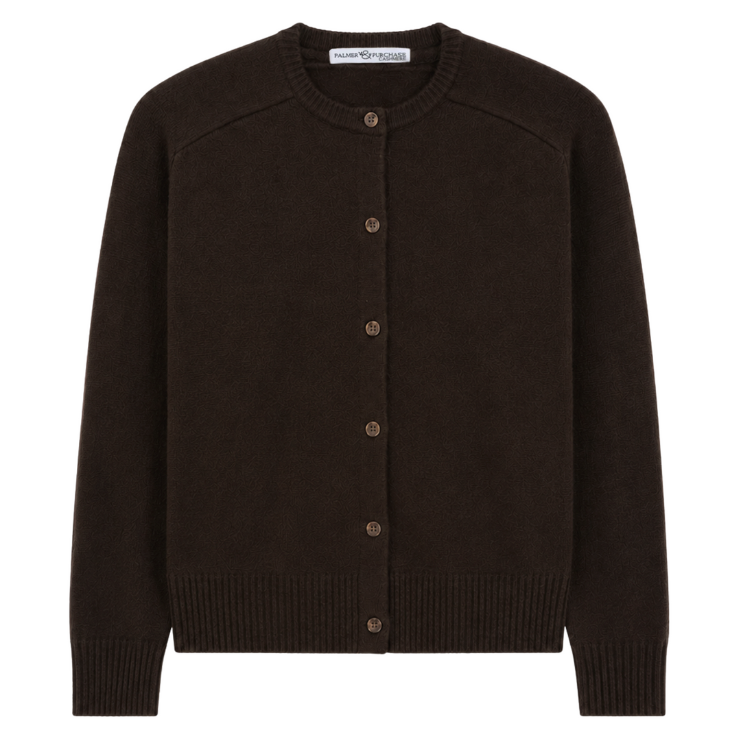 Ruby Cardigan- Hickory