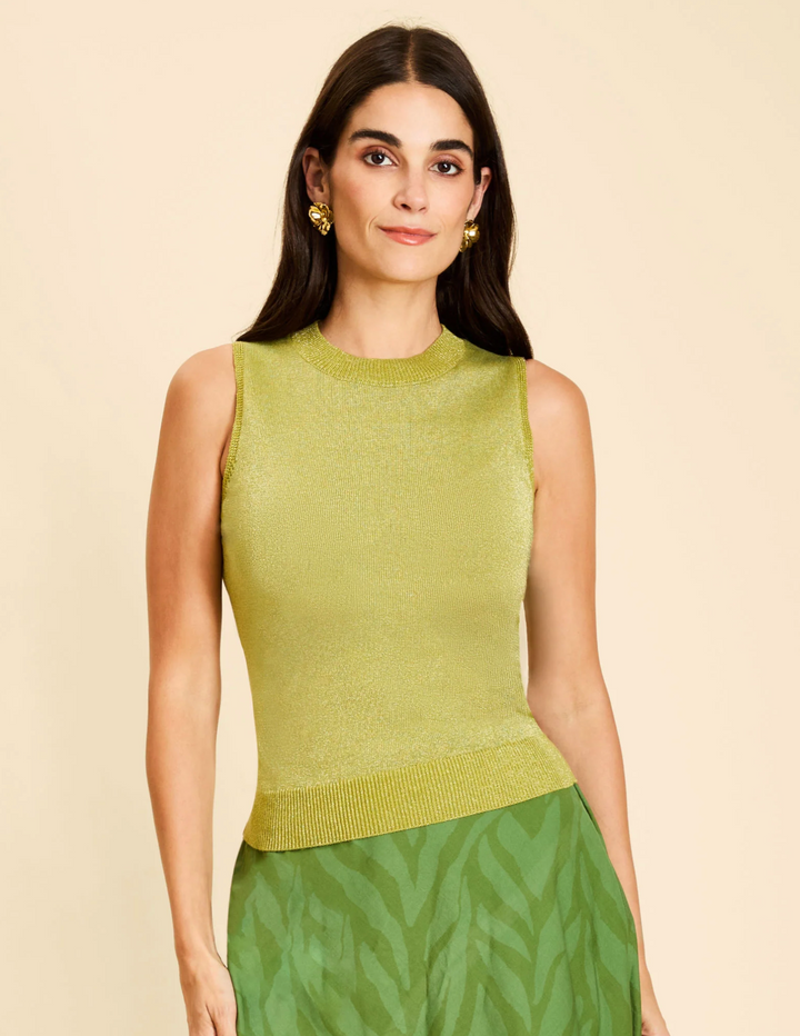 Soho Knit Top - Olive
