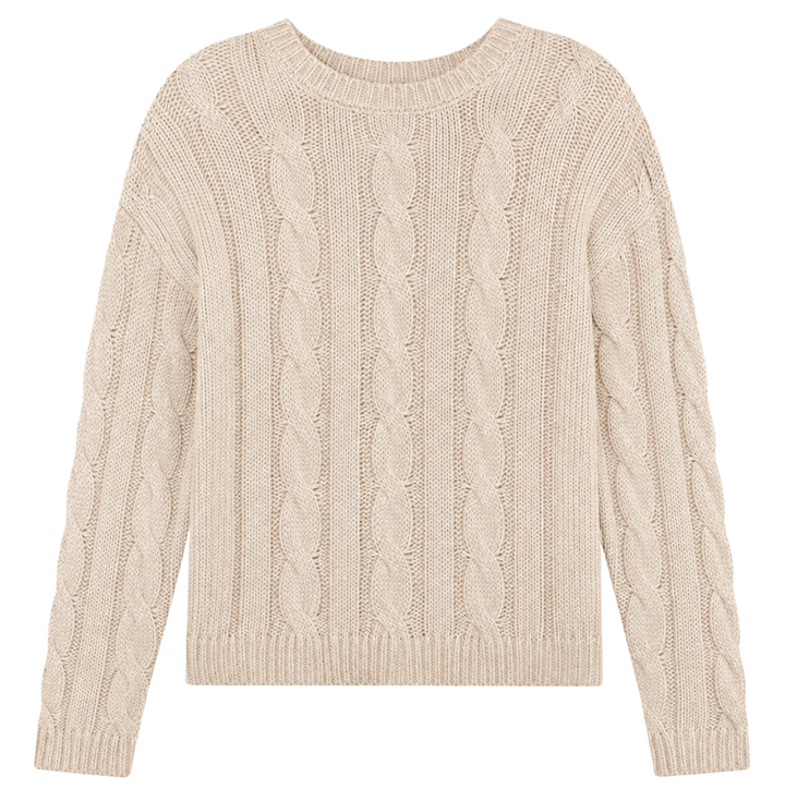 Levie Metallic Sweater - Gold