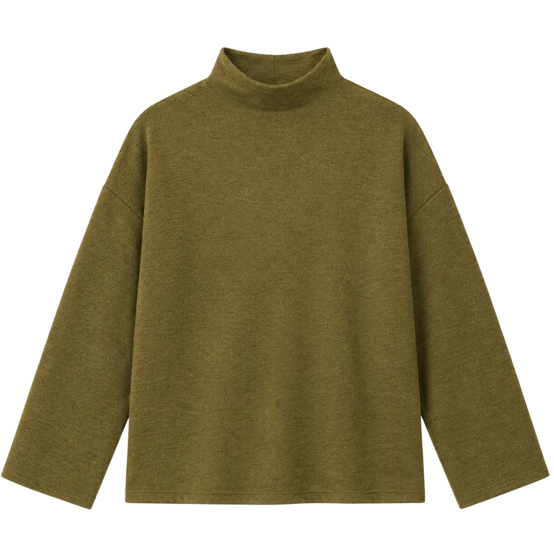 Vintage Knit Top - Chartreuse