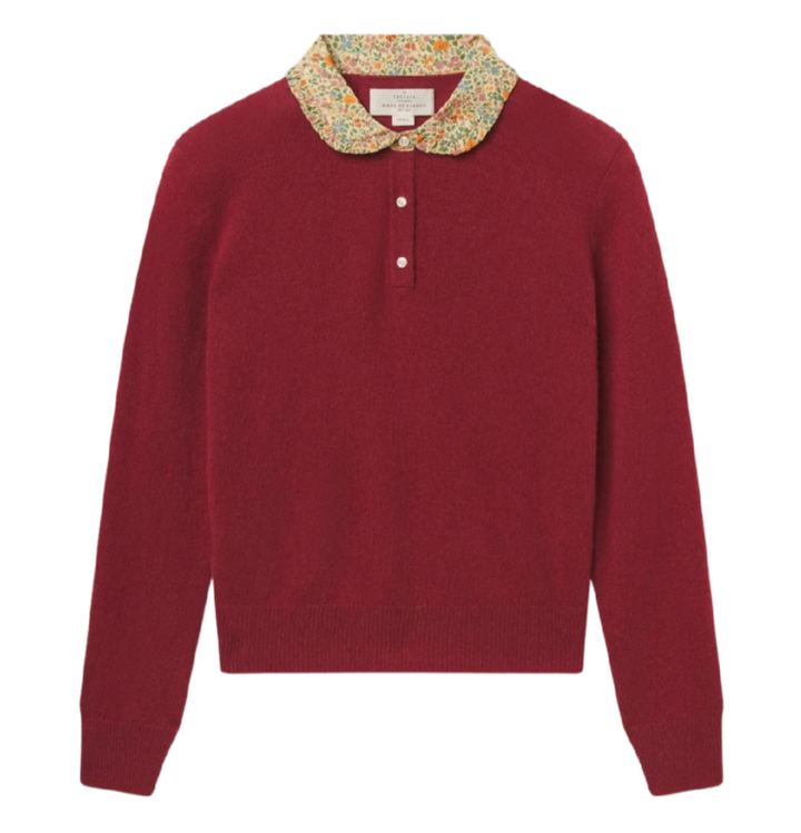 Clementine Sweater - Pink/Red