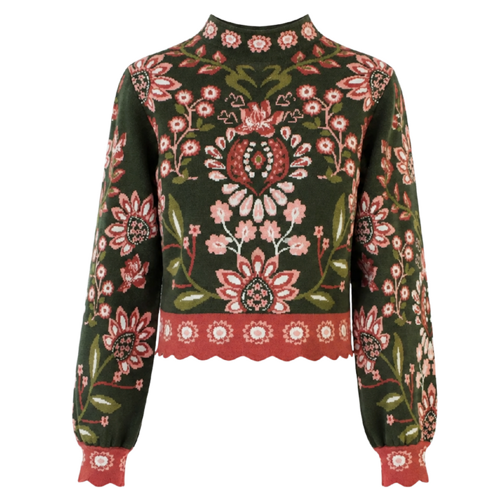 Noelle Sweater - Garden