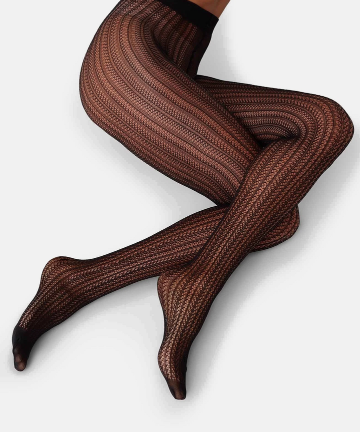 Selma Net Tights - Black