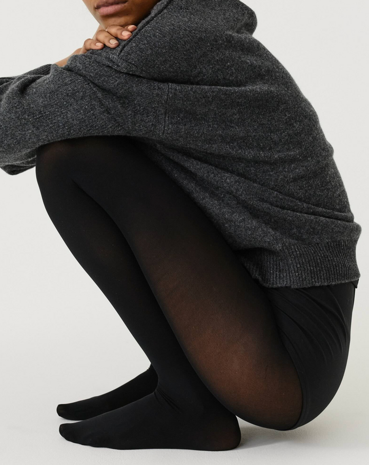 Olivia Premium Tights - Black