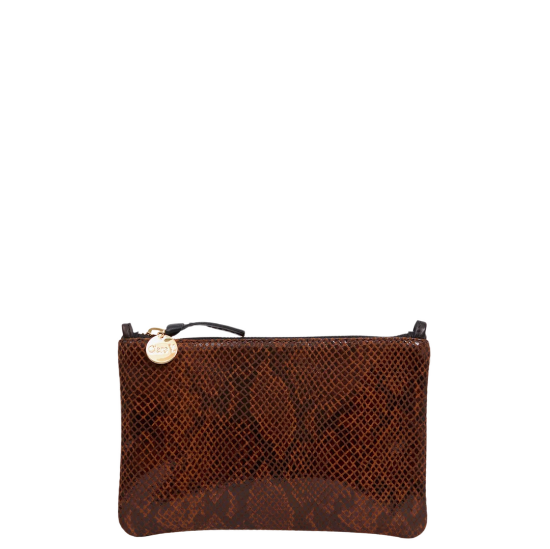 Wallet Clutch - Auburn Python