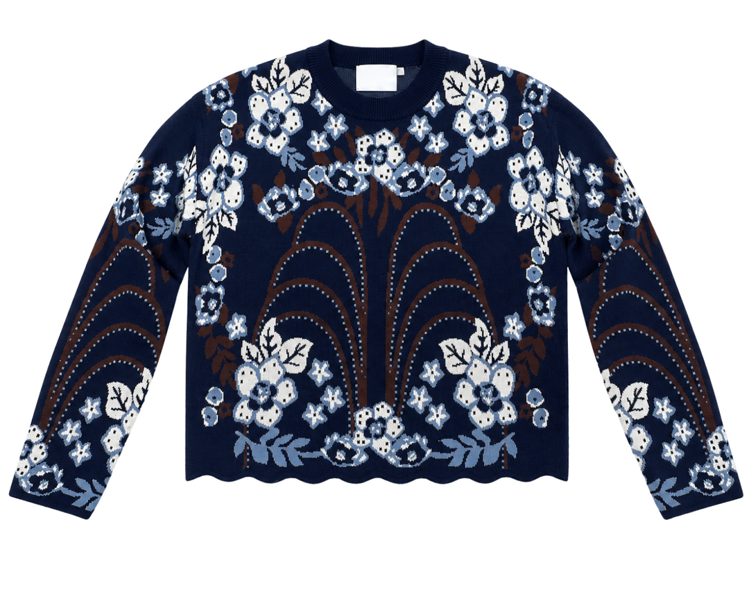 Midnight Garden Sweater