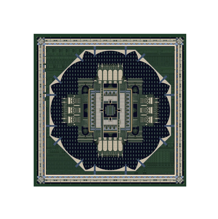 Manhattan Scarf - Green