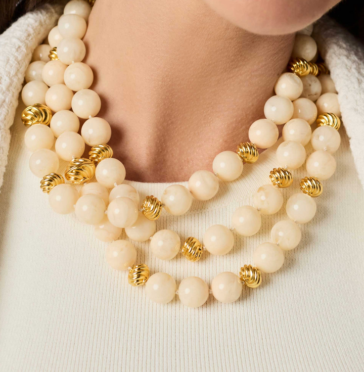 Ravello 5-in-1 Necklace - Cranberry