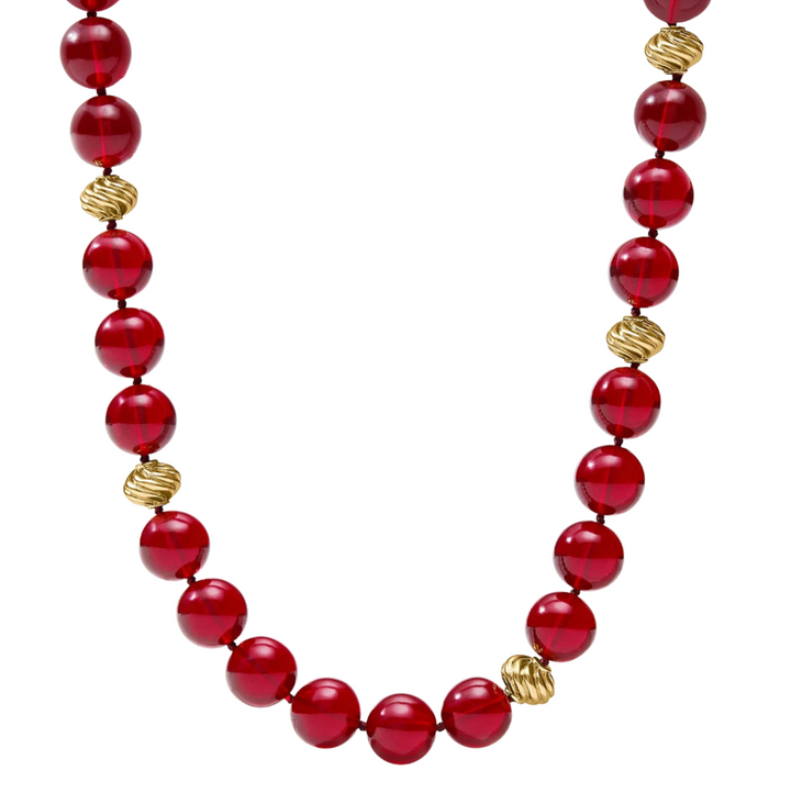Ravello 5-in-1 Necklace - Cranberry