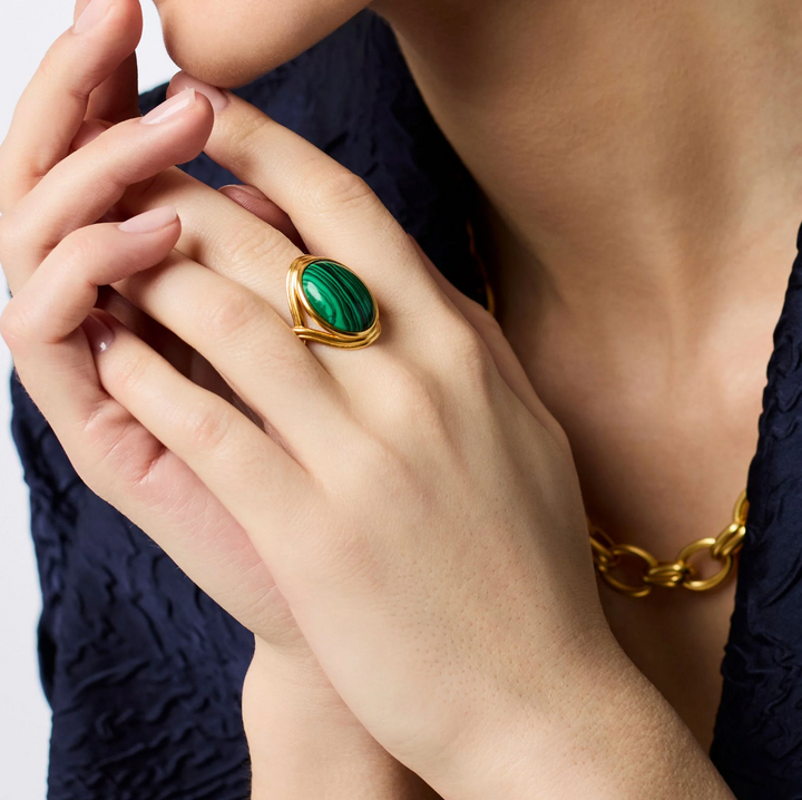 Essex Statement Ring - Mother of Pearl