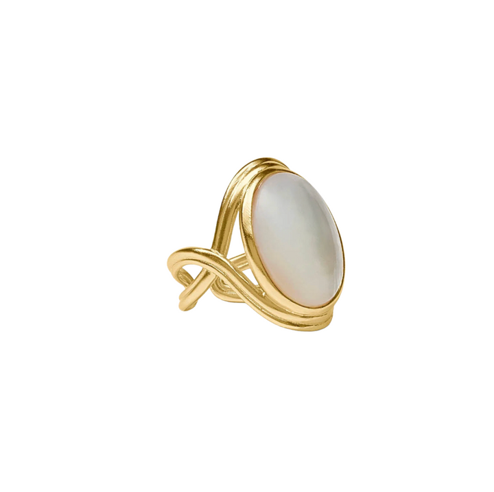 Essex Statement Ring - Mother of Pearl