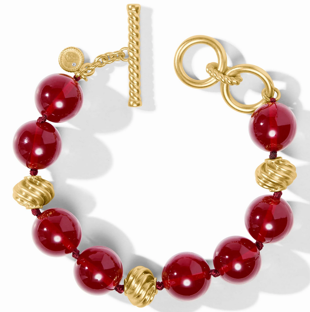 Ravello Bracelet - Cranberry