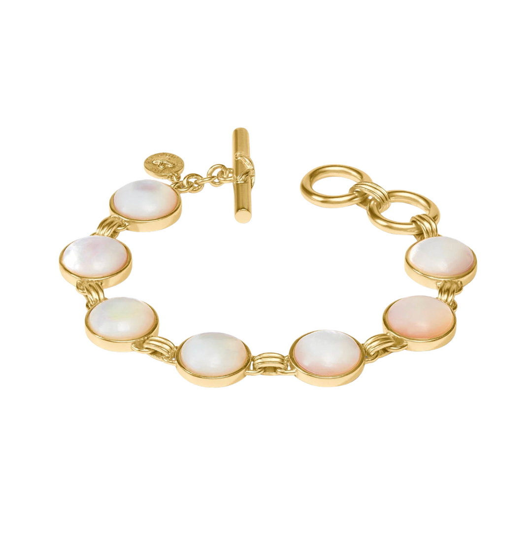 Essex Stone Bracelet - Mother of Pearl