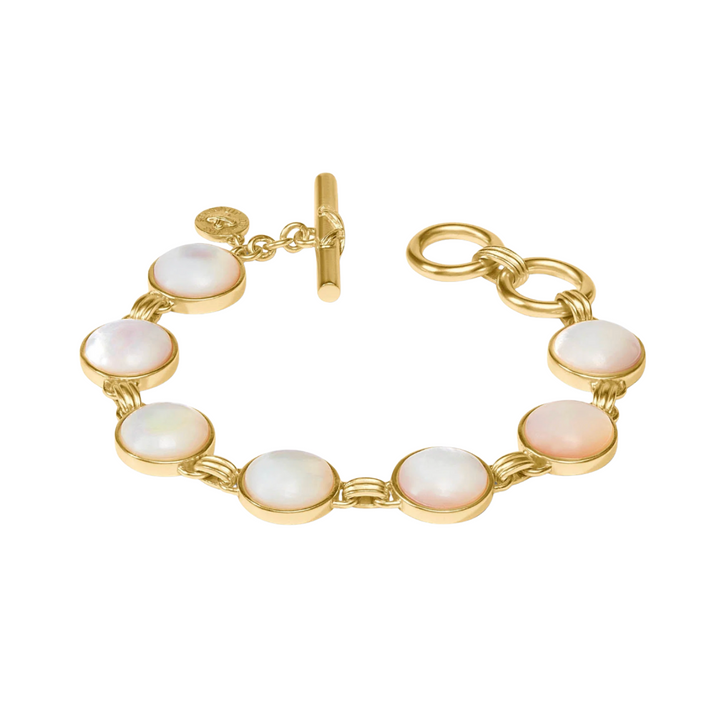 Essex Stone Bracelet - Mother of Pearl