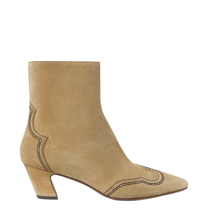 Aspen Suede Ankle Boot - Sand
