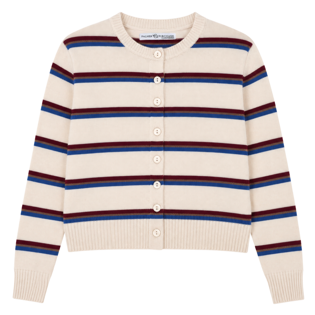 Gemma Cardigan-Rich Stripe