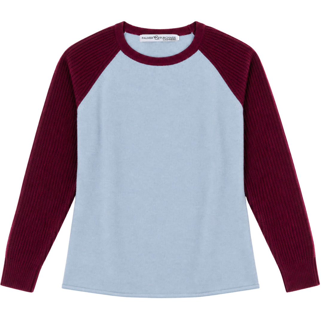 James Baseball Tee- Arctic