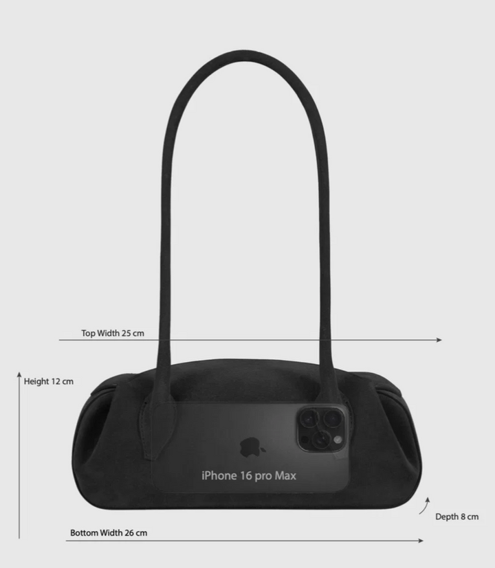 Oyster Mini Shoulder Bag - Black